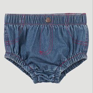 Wrangler Infant Denim Pink Diaper Cover 6 Months